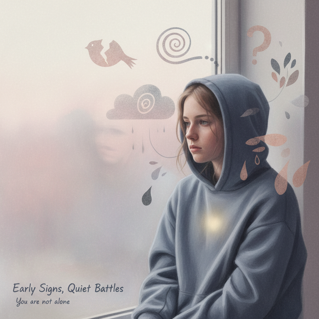 early signs of mental illness in teenagers