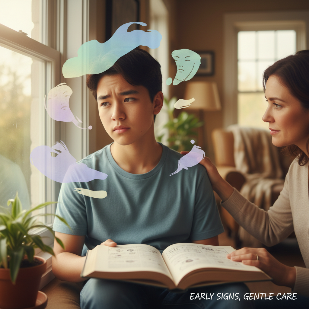 how to recognize mental health issues in teens